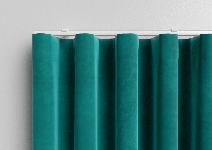 Odessa Velvet, Peacock - Made to Measure Curtains - Image 13